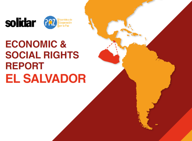Economic and Social Rights Monitor – El Salvador