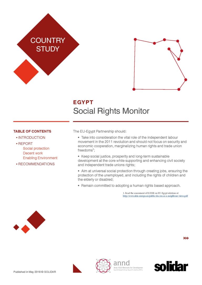 Social Rights Monitor – Egypt