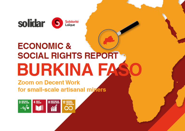 Economic and Social Rights Report – 
Burkina Faso