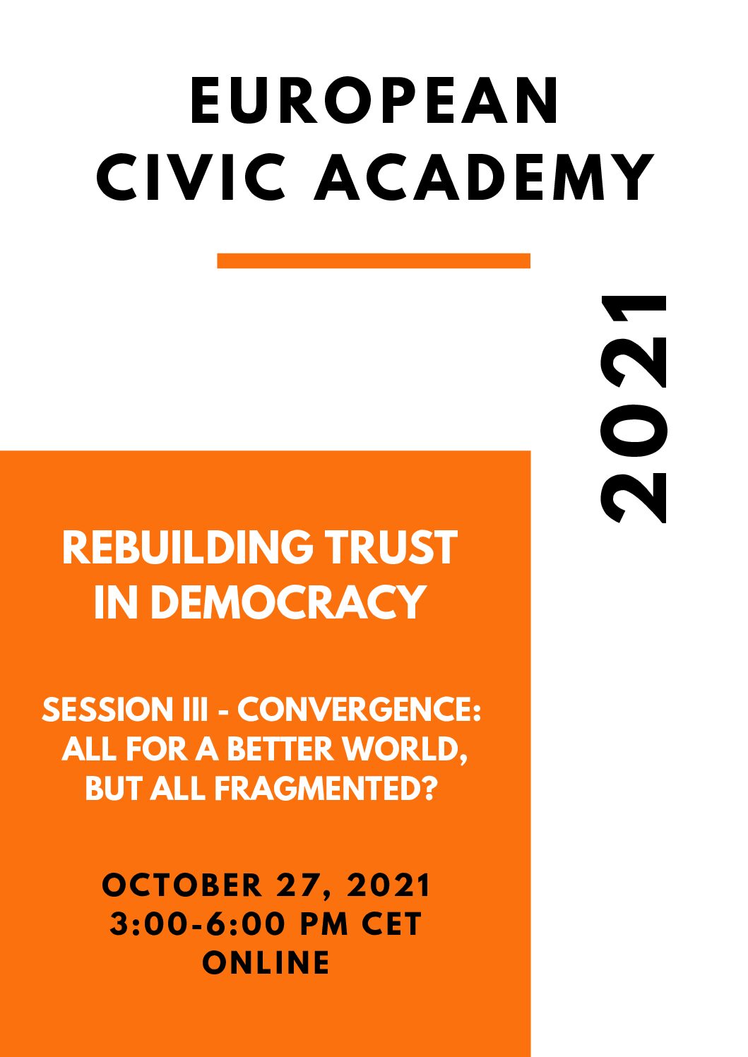 EUROPEAN CIVIC ACADEMY: Challenges & Good Practices for Multistakeholder Alliance-Building