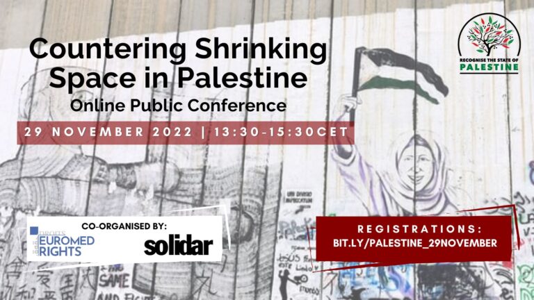 Countering Shrinking Space in Palestine