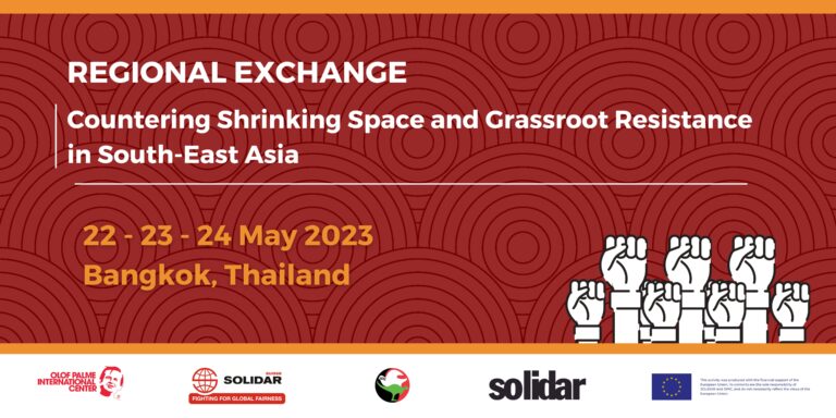 Civil Society TOWARDS enabling space: Views from South-East ASIA