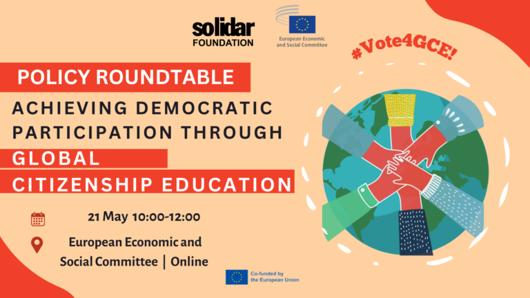 Join Us for a Policy Roundtable: Achieving Democratic Participation Through Global Citizenship Education