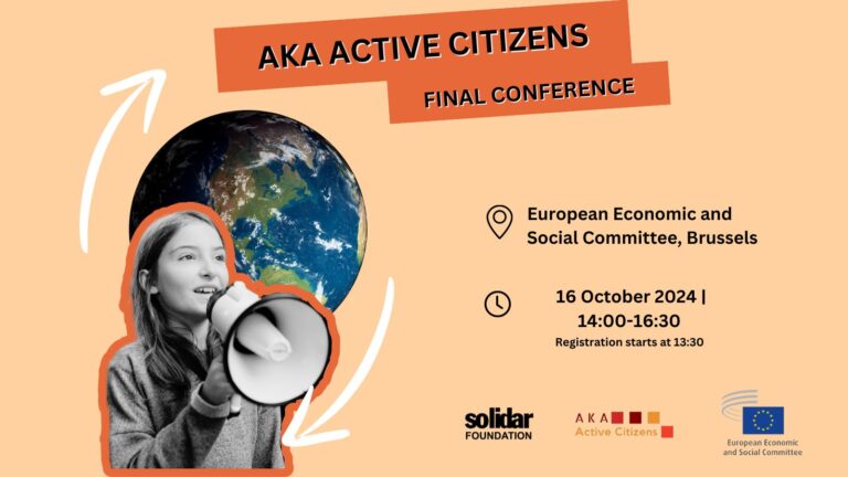 Join Us for the Final Conference – AKA Active Citizens Project